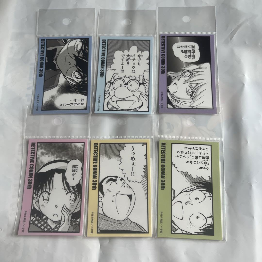 コナン展 コマステッカー 30周年 公式】連載30周年記念 名探偵コナン展 on X: 